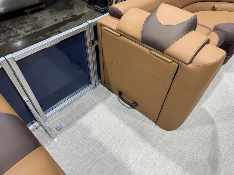 Slide: The Image of Tahoe LTZ CRB 2185 Cruise Rear Bench Pontoon $33995 2026 - 24