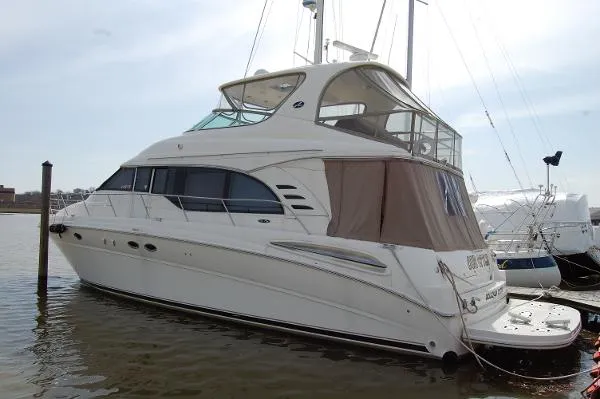 Slide: The Image of Sea Ray 540 Cockpit Motor Yacht 2002 - 2