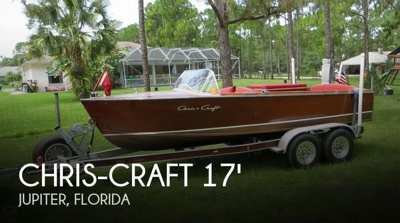 Slide: The Image of Chris-Craft 17 Sportsman Utility 1957 - 0