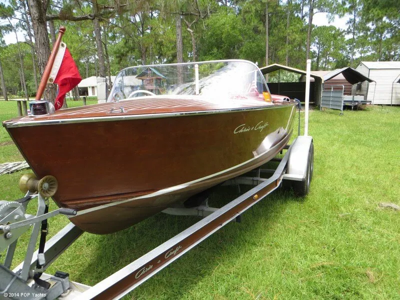 Slide: The Image of Chris-Craft 17 Sportsman Utility 1957 - 1