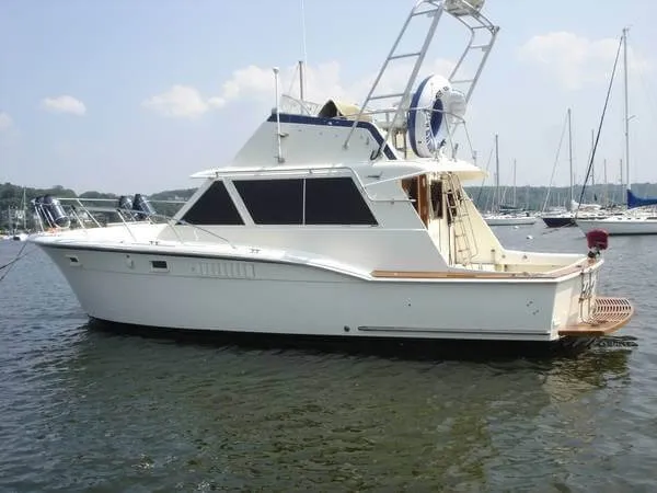 Slide: The Image of Hatteras 38 Sport Fisherman 1972 - 1