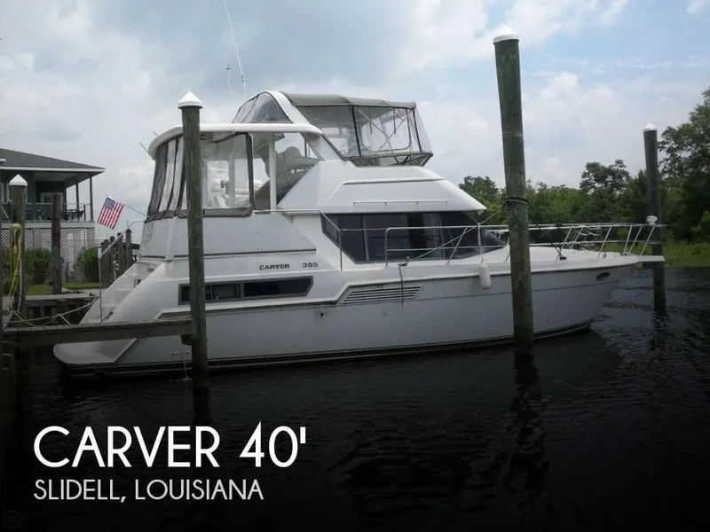 Slide: The Image of Carver Yachts 355 Aft Cabin Motoryacht 1996 - 0