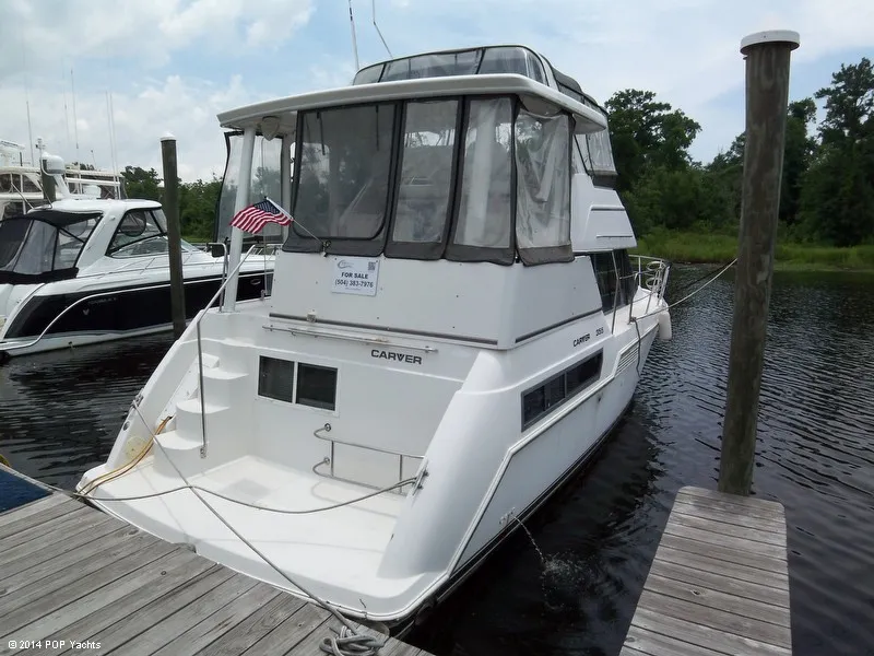 Slide: The Image of Carver Yachts 355 Aft Cabin Motoryacht 1996 - 1