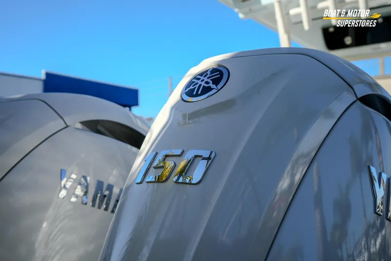 Slide: The Image of 2026 Key West 260 Center Console with Yamaha 150 outboard engines. - 20