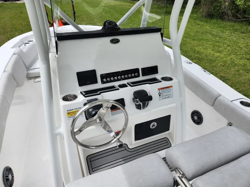 Slide: The Image of Interior view of 2023 Sea Fox 248 Commander boat. - 6
