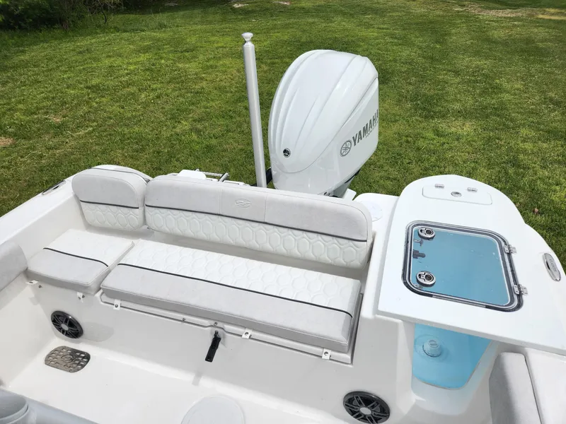 Slide: The Image of Interior of 2023 Sea Fox 248 Commander with Yamaha engine. - 8