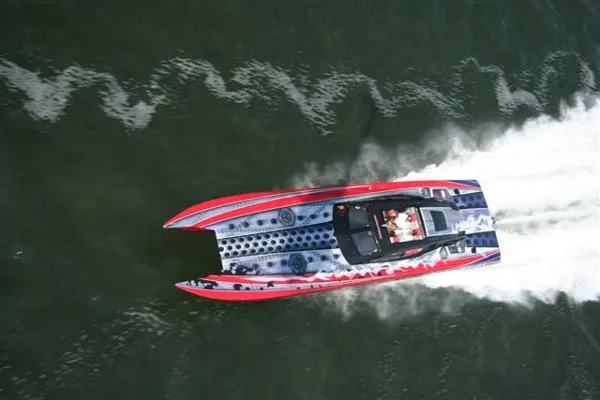 Slide: The Image of Nor-Tech 47 Canopy Supercat 2007 - 0