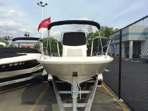 Slide: The Image of Boston Whaler 210 Dauntless with Trailer - Certified Preowned 2014 - 1