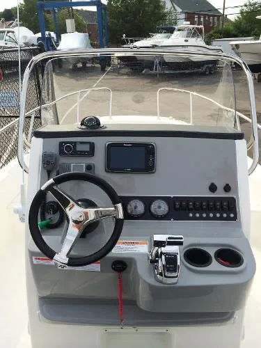 Slide: The Image of Boston Whaler 210 Dauntless with Trailer - Certified Preowned 2014 - 2