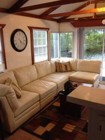 Slide: The Image of custom 42 Catamaran Houseboat 2006 - 7