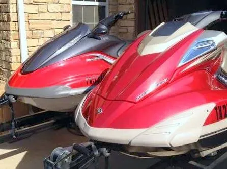 Slide: The Image of Yamaha FX Cruiser (2) - 2008 & 2004 Jet Skis 2008 - 4