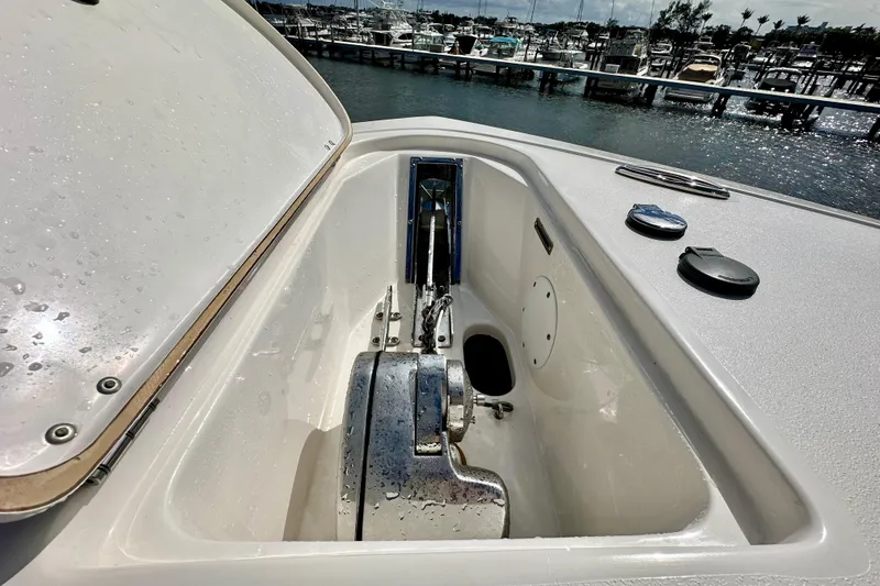 Slide: The Image of Garmin GPS display on 2019 Tidewater 252 CC Adventure boat dashboard. - 42