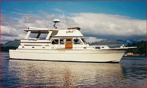 Slide: The Image of Gulfstar 44 Motor Yacht 1979 - 1