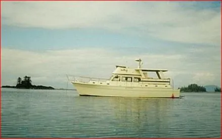 Slide: The Image of Gulfstar 44 Motor Yacht 1979 - 4
