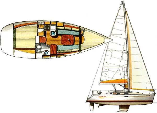 Slide: The Image of Beneteau 311 2001 - 1