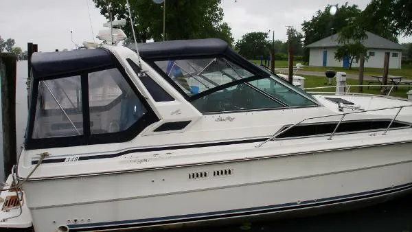 Slide: The Image of Sea Ray 34 Express Cruiser 1989 - 1