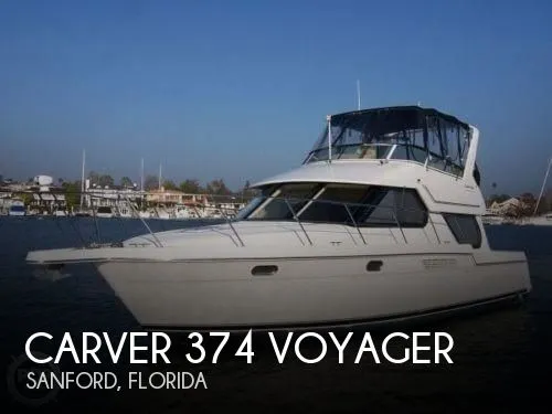 Slide: The Image of Carver Yachts 374 Voyager 2001 - 0