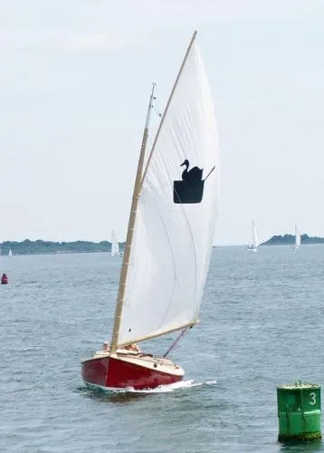 Slide: The Image of Marshall 22 Cat Boat 1974 - 3
