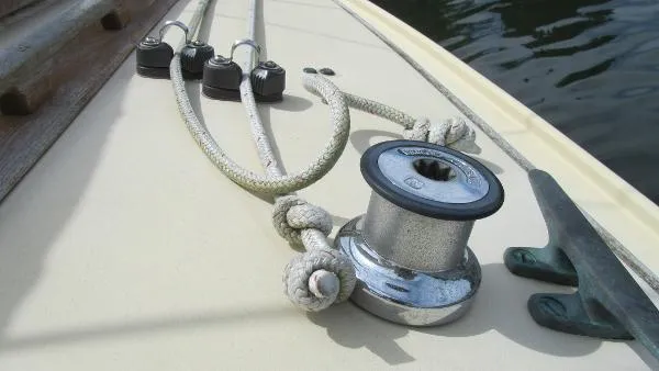 Slide: The Image of Marshall 22 Cat Boat 1974 - 4