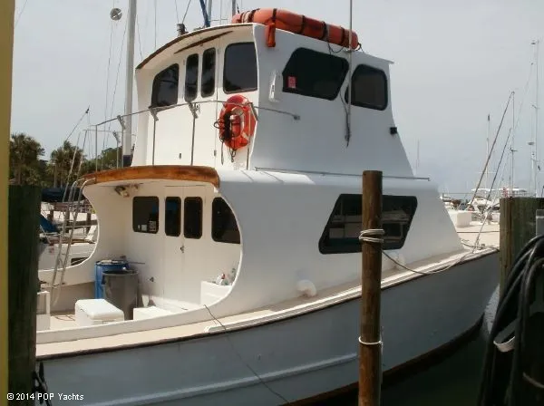 Slide: The Image of Harkers Island Pilothouse 50 1977 - 2