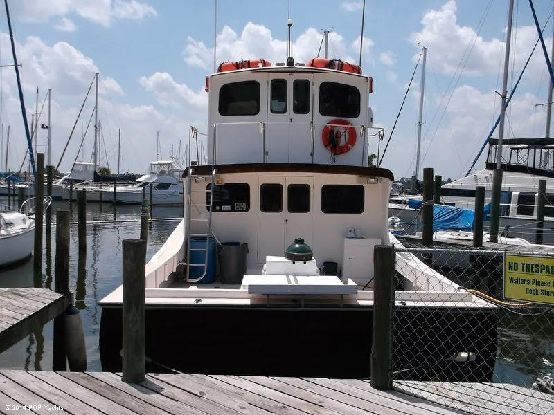 Slide: The Image of Harkers Island Pilothouse 50 1977 - 9