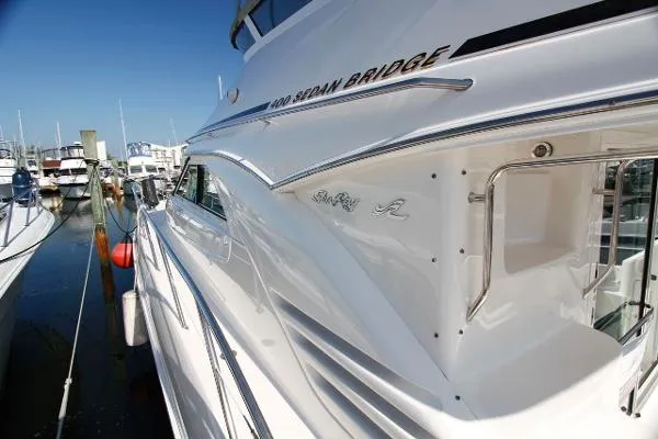 Slide: The Image of Sea Ray 400 Sedan Bridge 2000 - 3