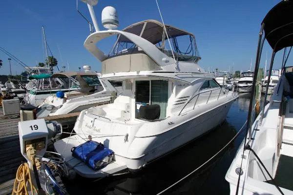 Slide: The Image of Sea Ray 400 Sedan Bridge 2000 - 5