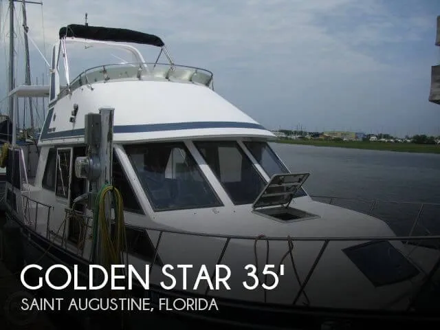 Slide: The Image of Golden Star 35 Sundeck 1987 - 0