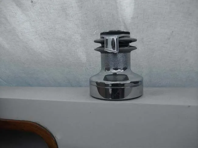 Slide: The Image of Silver winch on Catalina 27 sailboat, year 1990. - 34