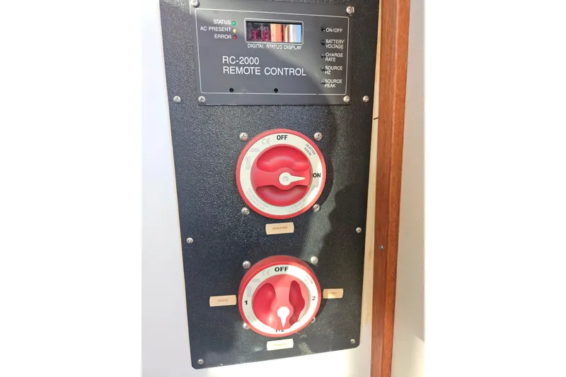 Slide: The Image of Installation manual for Furuno marine radar, featuring model details and setup instructions. - 49