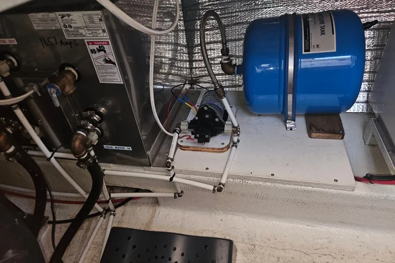 Slide: The Image of Marine transmission owner's manual cover for Velvet Drive, featuring technical illustrations. Nordic Tug Cricket 1981. - 60