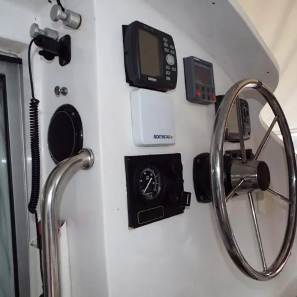 Slide: The Image of Wildcat 35 MK II Sail Catamaran 2004 - 7