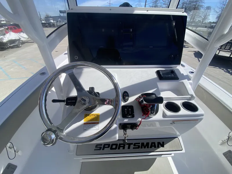 Slide: The Image of Sportsman Masters 267 Bay Boat 2021 - 21