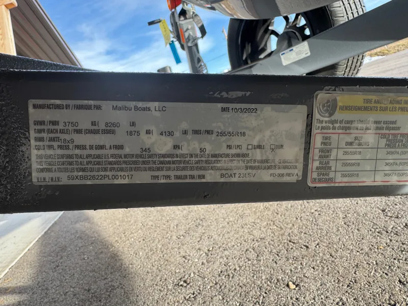 Slide: The Image of Malibu Wakesetter 23 LSV 2023 - 18