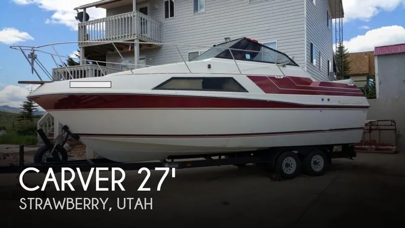 Slide: The Image of Carver Yachts 279 Montego Cruiser 1987 - 0