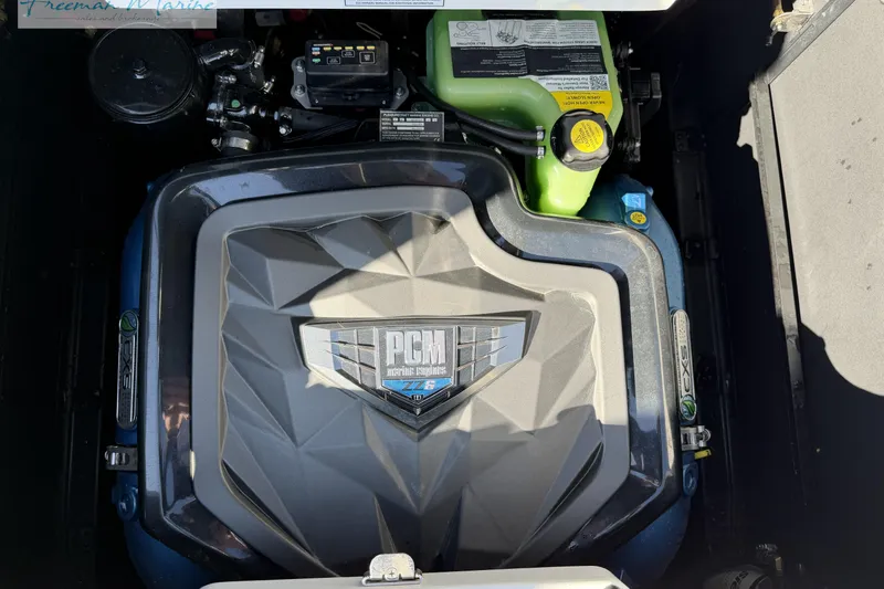 Slide: The Image of 2022 Nautique Super Air Nautique G23 interior flooring detail with sleek design. - 28