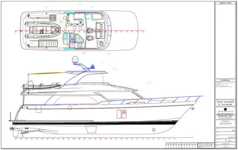 Slide: The Image of Ocean Alexander 72 Pilothouse 2017 - 77