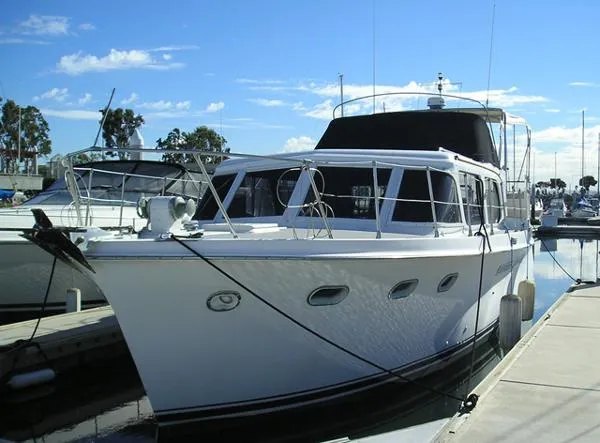 Slide: The Image of Hatteras Aft Cabin MY 41 1965 - 0