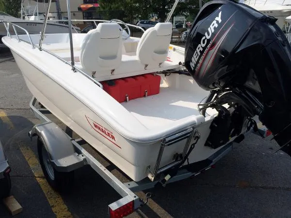 Slide: The Image of Boston Whaler 150 Super Sport with trailer - Certified Preowned 2013 - 1