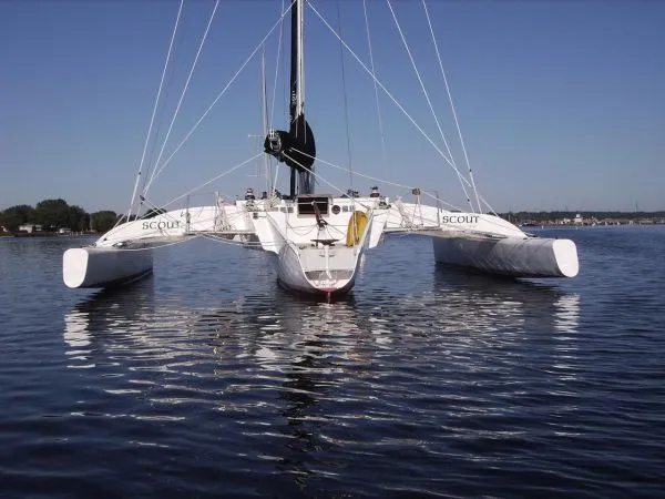 Slide: The Image of Greene Marine, Walter Greene, Custom Trimaran 1999 - 0