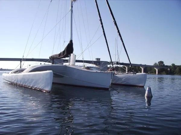 Slide: The Image of Greene Marine, Walter Greene, Custom Trimaran 1999 - 4