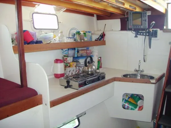 Slide: The Image of Greene Marine, Walter Greene, Custom Trimaran 1999 - 9