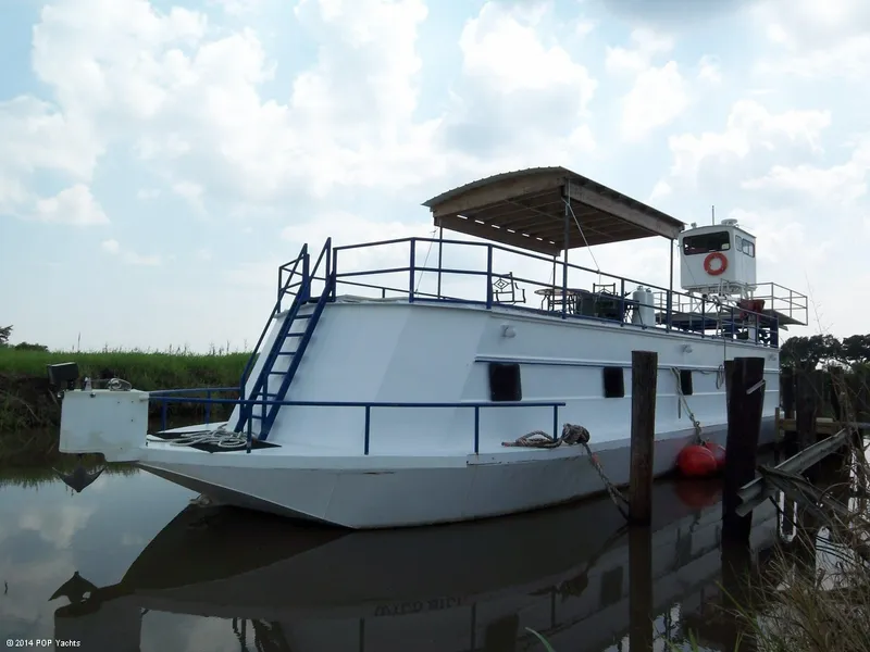 Slide: The Image of custom Houseboat 70 Steel Barge 2012 - 0