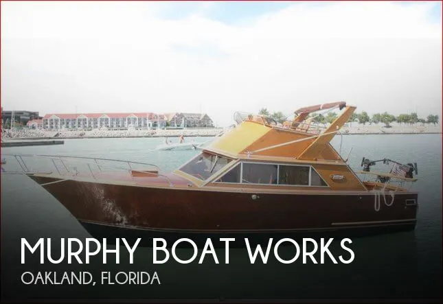 Slide: The Image of Murphy Boat Works 26 Concord 1990 - 0