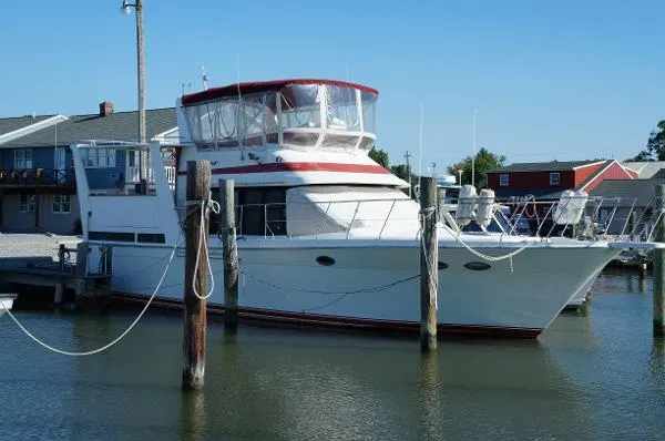 Slide: The Image of Hyundai Mark VI 49 Motor Yacht 1989 - 0