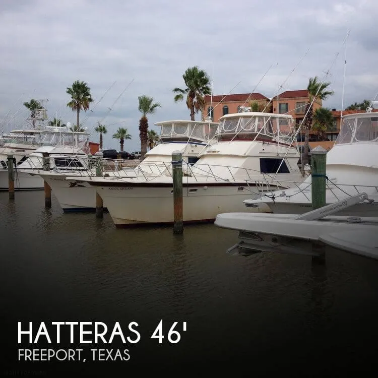 Slide: The Image of Hatteras 46 Sportfish Convertible 1977 - 0