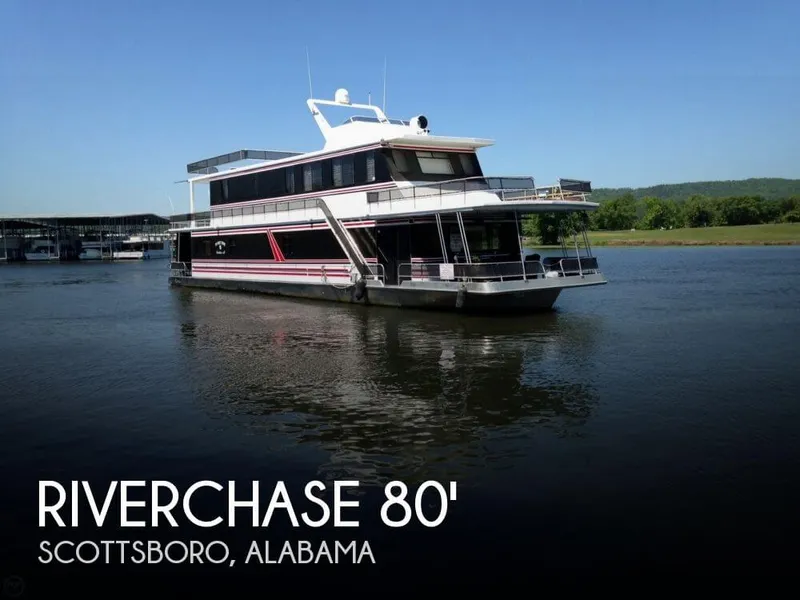 Slide: The Image of Riverchase Cruisers Inc 18 X 80 Houseboat 1993 - 0