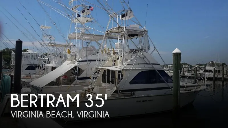 Slide: The Image of Bertram 35 Sport Fisherman 1974 - 0