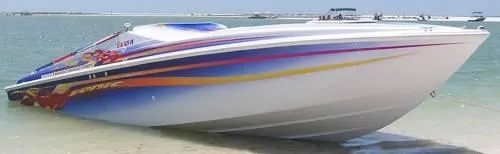 Slide: The Image of Sonic USA Boats 31ss 500 efi's 2001 - 8