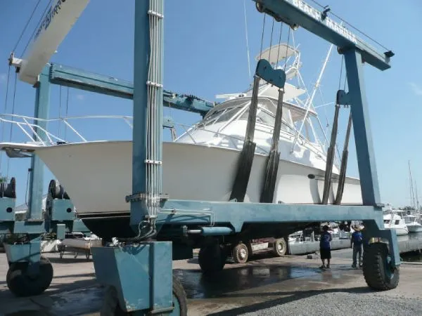 Slide: The Image of Ocean Yachts 40 Express Sportfish with tower 2000 - 4